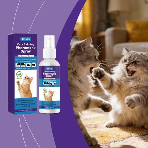 EELJOY Cat Calming Spray - Gentle Formula for Pet Emotion, M