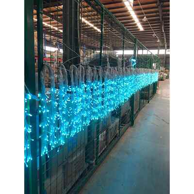 2020年新款跨境七彩RGB同步变色低压LED灯串彩灯圣诞节日装饰串灯