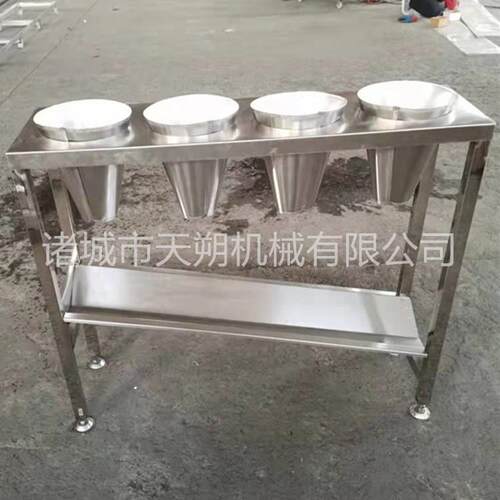 宰鸭鹅神器控血池 不锈钢鸡沥血筒 鸡控血宰槽 多kxq锥桶沥鸡血槽
