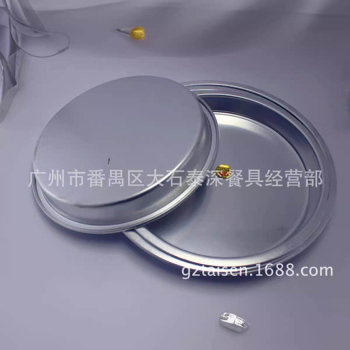 金喜铝糕盘 圆盘 多用铝盘 点心盘 面包盘 披萨盘 西瓜盘盘金喜糕