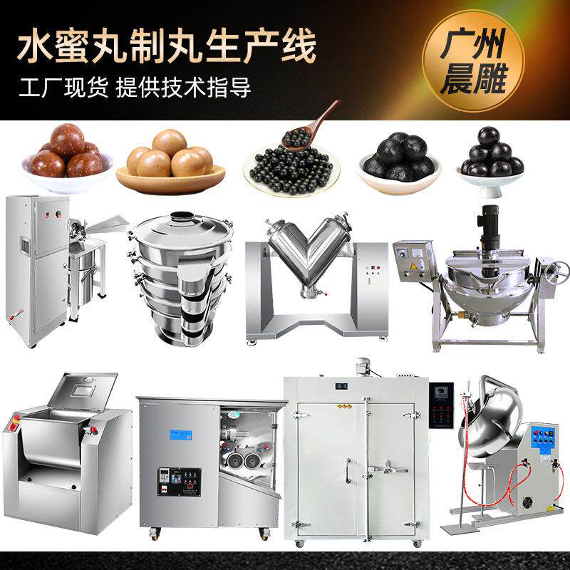 厂家直销全自动中药制丸机 水蜜丸造丸机 制丸整套生产线设备供应