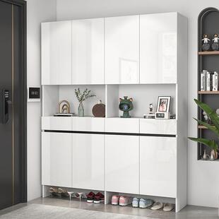 玄关柜鞋 柜一体家用进门口多层大容量柜现代简约阳台收纳储物柜
