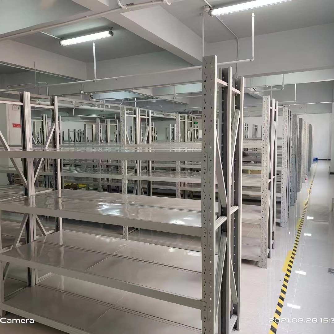 仓储货架厂家批发重型货架中量级收纳储物单面快递仓库货架置物架
