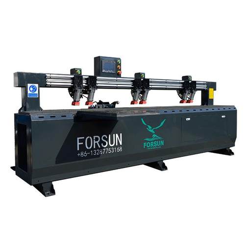 鸿济数控榫槽榫卯一体机实木侧孔机数控实木床榫头榫槽设备