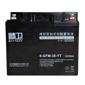 科华精卫蓄电池6-GFM-100-YT/24AH38AH12V65AH100AH120/150/200AH