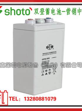 双登蓄电池GFM-300/2V300AH太阳能风能发电系统蓄电池-现货营销
