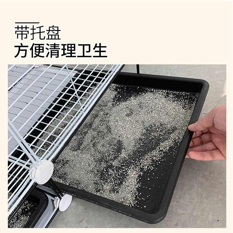 狗笼子小型犬中型犬室内带厕所分离家用泰迪博美狗屋狗窝狗狗围栏