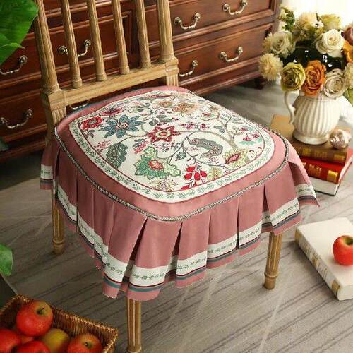 American Dining Chair Cushion Light Luxury Home Decor