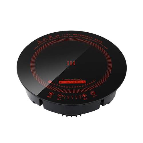 形2000W商圆用电磁控炉火锅专用磁炉359触摸线火锅炉嵌入式电炉