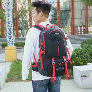 登山80包双运肩男旅包女旅行大容量动徒行步户外双肩背包540l0L60