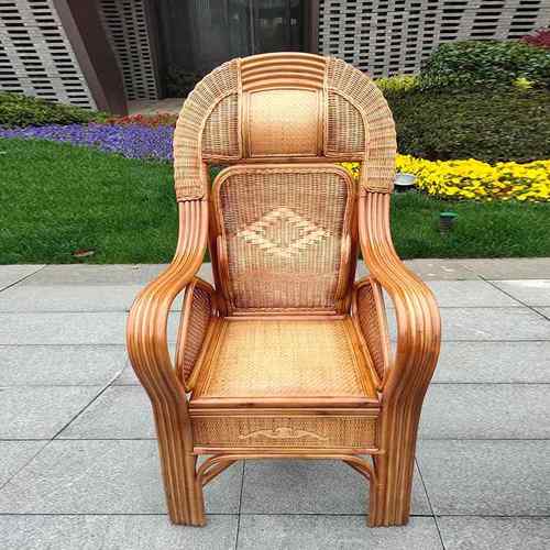 2I传统藤手工真藤学生时尚经椅典午休椅椅家用阳台休闲574懒人靠