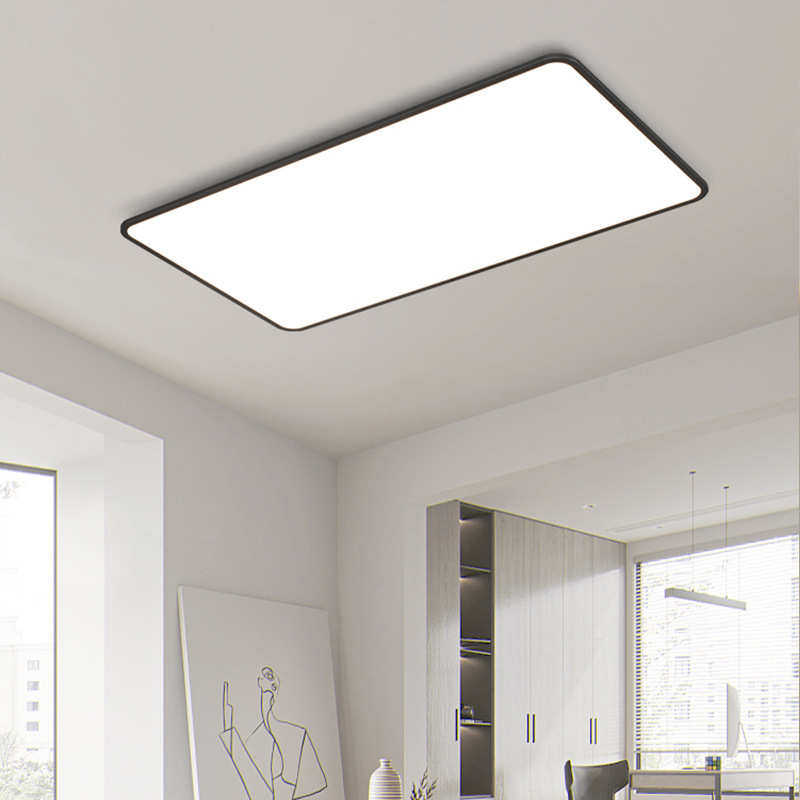 圆形卧室灯主卧客厅灯护眼吸顶灯简约现代极简房间灯黑色led灯具,家装灯饰光源,智能吸顶灯,淘宝优惠券,粉丝福利购,淘宝优惠卷