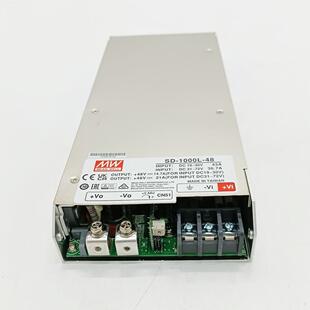 明纬电源DC转DC直流1000W开关电源SD 1000H大功率12V24V48V 1000L