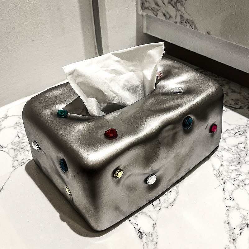 ins纸巾盒客厅茶几家用高颜值网红抽纸盒餐桌面巾纸盒创意装饰品