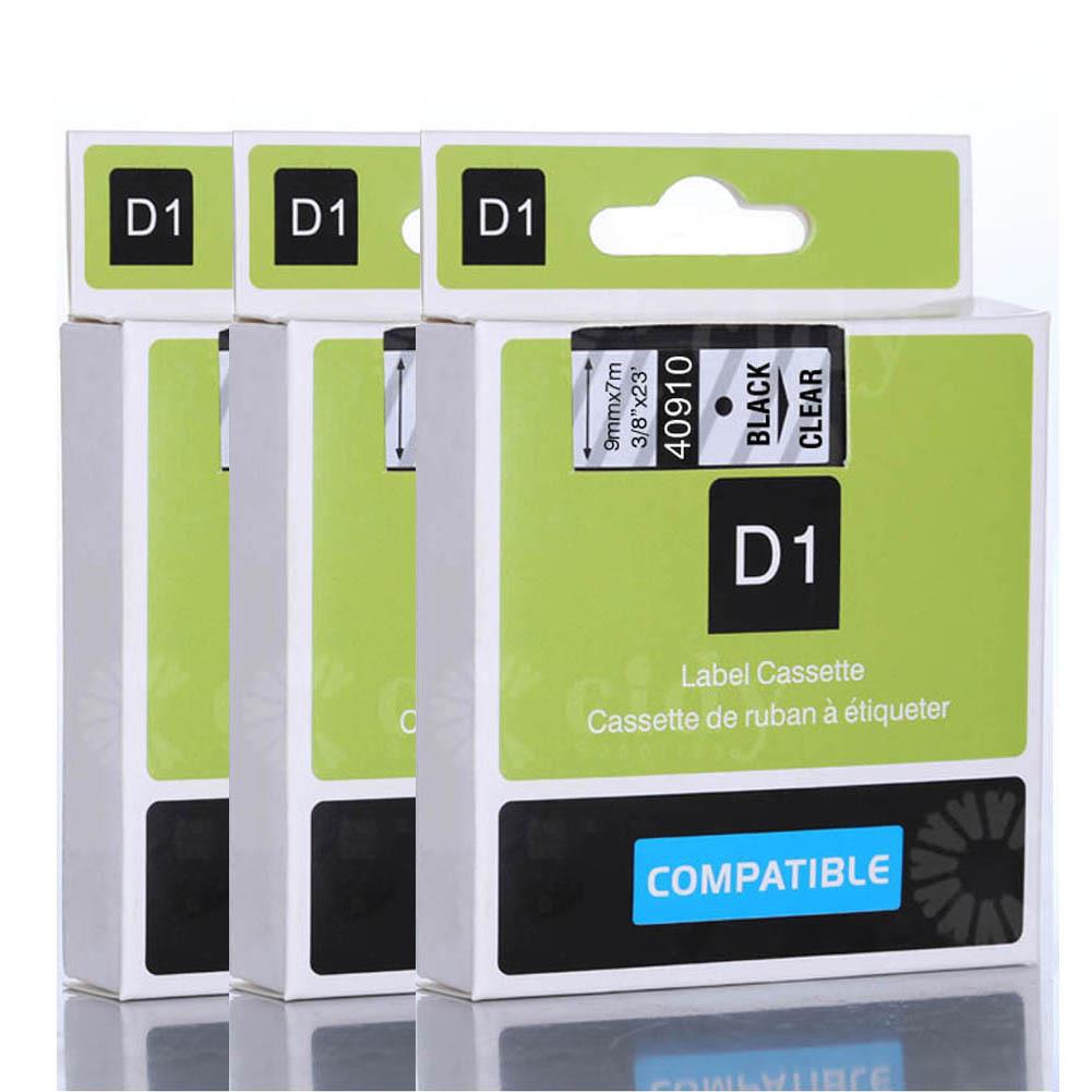 适用DYMO达美D1不干胶标签纸色带12mm45013LM-160/280打印贴纸