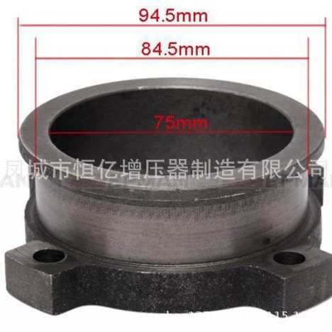 适配器适用螺栓排气涡轮法兰至3”英寸V带适配器GT30 GT35 T3