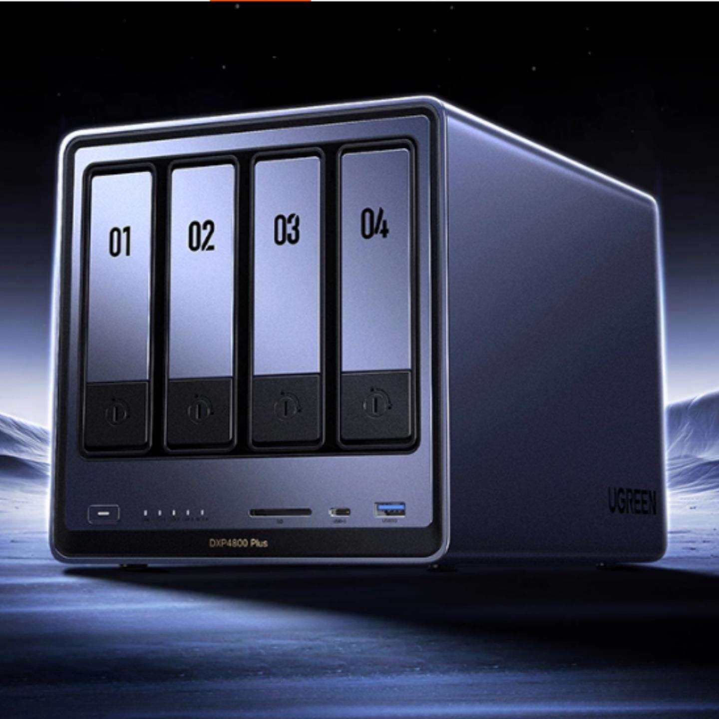 网络私有云存储 型号:AG22-DXP4800库号：M72728