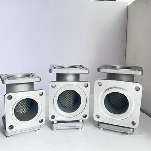 消车三通过滤器三通洒水车油罐防器车配件水泵过滤铝合金滤网