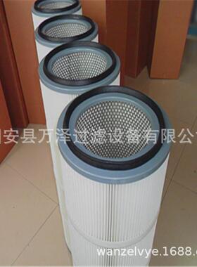 万泽煤矿环卫扫地车WZ3470除尘滤芯 覆膜除尘滤筒 厂家配套滤筒
