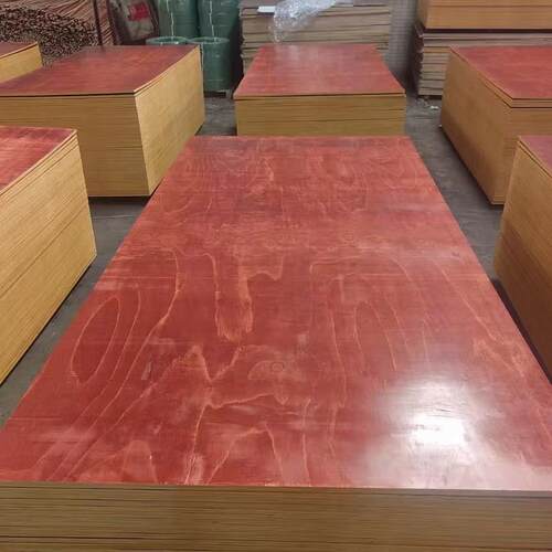 建筑模板水泥支撑板高品质大红板木工板工地用重复使用12mm厚广东