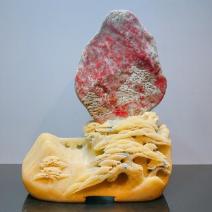 大师精品昌化鸡血石 红遍山河 天然国石鸡血石田黄石寿山石收藏