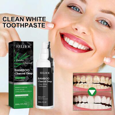 EELHOE Bamboo Charcoal Whitening Toothpaste - Brighten Your
