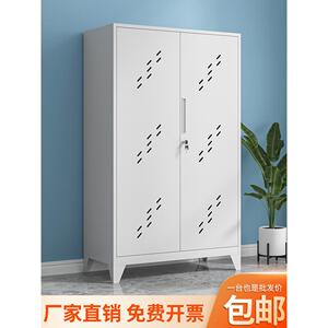 清洁工收纳柜学校把卫生柜具杂物柜防台水防晒教室KQ-0020阳拖把