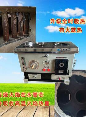 锅炉柴煤两用电家用地暖节能暖气多功能气化炉数控智能水暖采暖炉