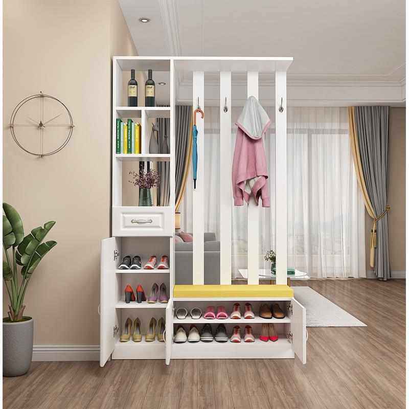 客厅玄关柜置物架入户鞋柜一体现代简约装饰酒柜进门屏风间隔断柜