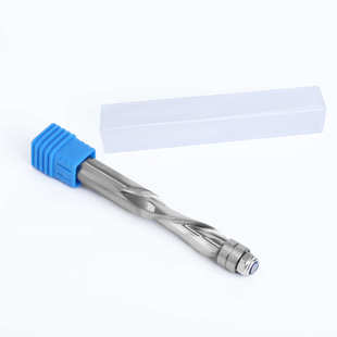 1/2柄立铣刀整体硬质合金木工铣刀带轴承下旋仿形复合修边刀