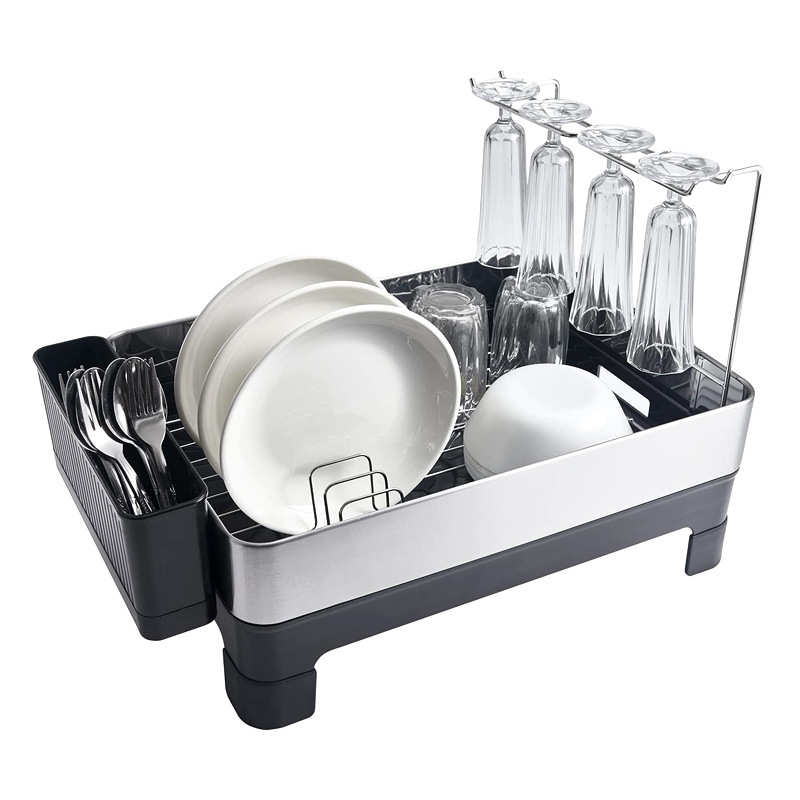 厨房沥水碗置物架不锈钢沥水架放碗架单层大号碗筷收纳架子