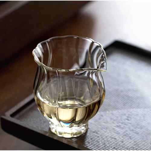 公道杯2026新款日式水仙玻璃公道杯透明高硼硅加厚公杯耐热分茶器