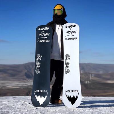 Burton伯顿波顿单板贴纸画Virgil Abloh联名签名贴纸反光防水套装