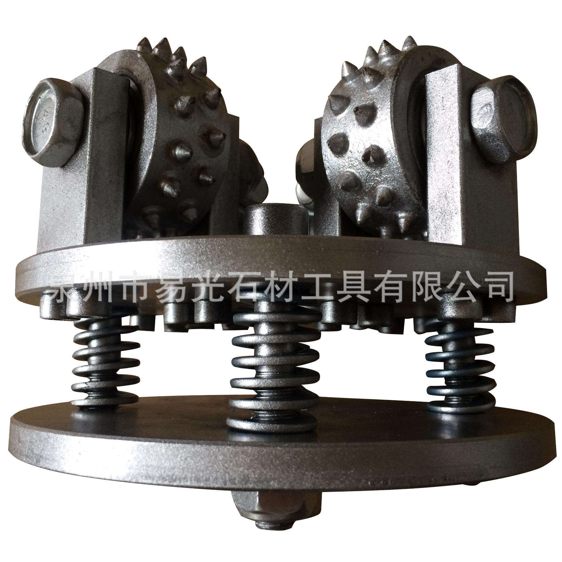 6寸合金荔枝面磨轮石材磨料金刚石滚轮荔枝轮150MM