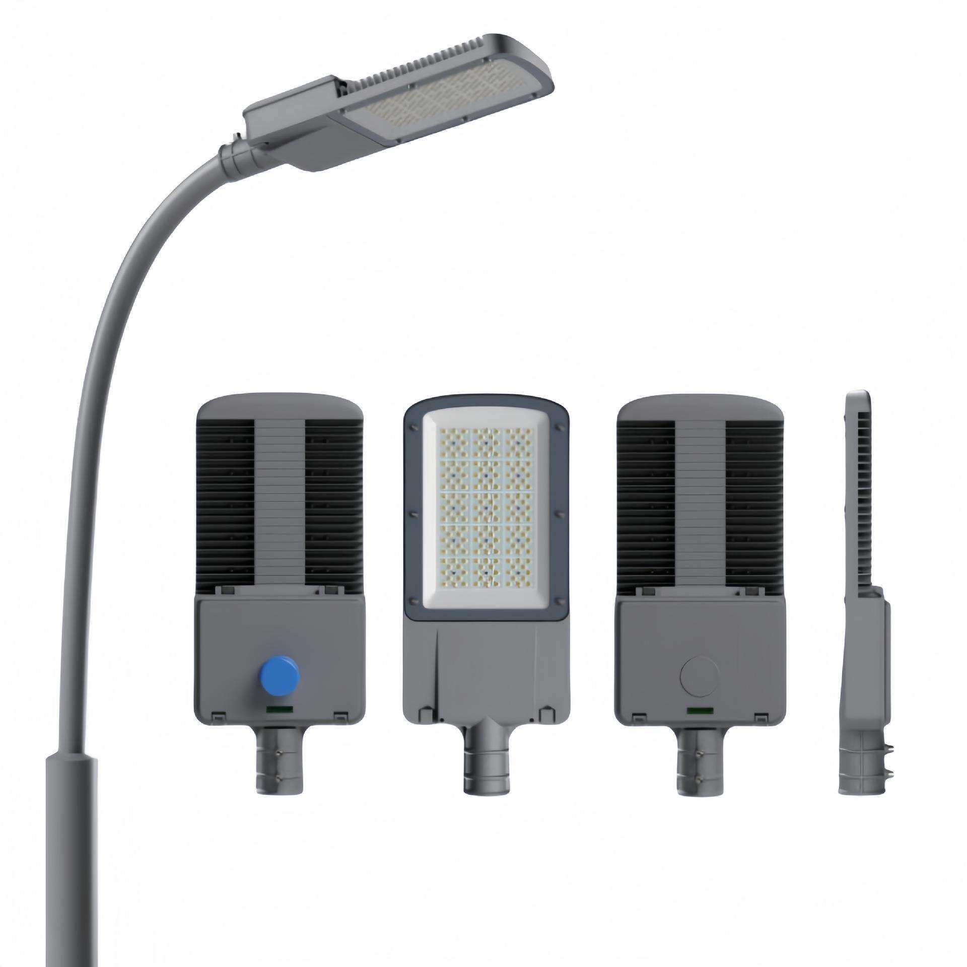 厂家直销100W150W200W250W户外防水LED路灯头 城市乡村道路照明灯