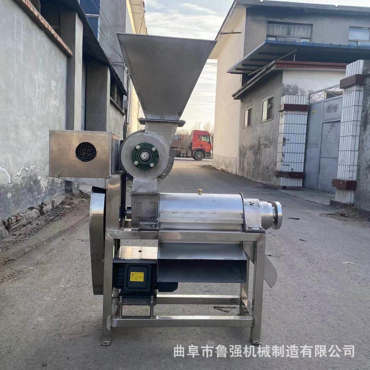 全自动果汁压榨汁机番茄苹果菠萝榨汁设备枇杷螺旋打汁机厂商用