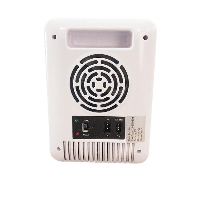 跨境欧美220V110V12V4升车家两用小型单核冷暖车载冰箱冷暖双用