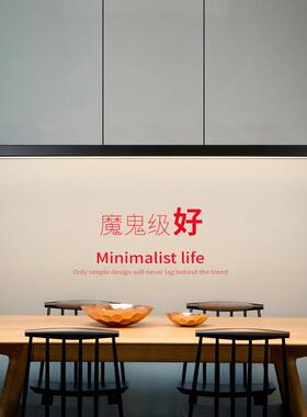 【严选】网红餐厅吊灯现代简约北欧极简吧台办公室客厅led长条灯