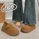 春秋踩屎感勃肯鞋 厚底松糕一脚蹬乐福0128n 秋季 女款 2026新款