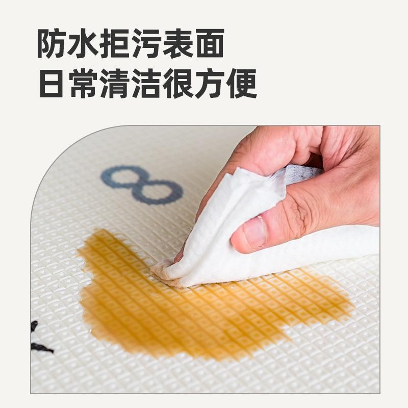 XPE布艺爬行垫宝宝爬爬垫加厚地垫商用家用卡通学爬地垫