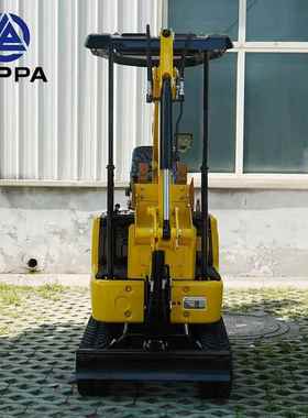 R319小型挖掘立P派RIPA出口GIG货源迷你用多功能山地果园机微挖