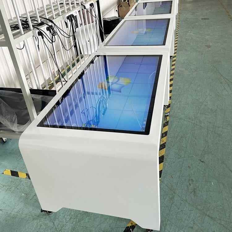 9寸32寸55寸触摸茶几U型智茶能桌交互4电式液晶屏YJU-430C容触摸