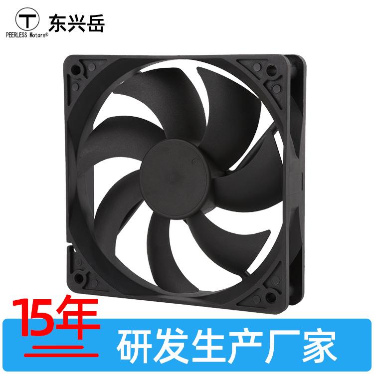 12025直流风扇机箱CPU风扇12cm散热器静音长寿命120×120×25mm图片