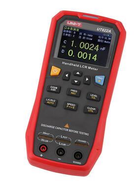 优利德 LCR数字电桥UT622A/C/E 手持式高精度测量电阻电感电容表