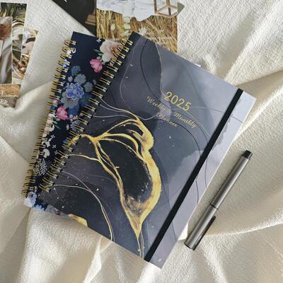 English 2026 Schedule Planner Notepad 12 Months Wear-resista