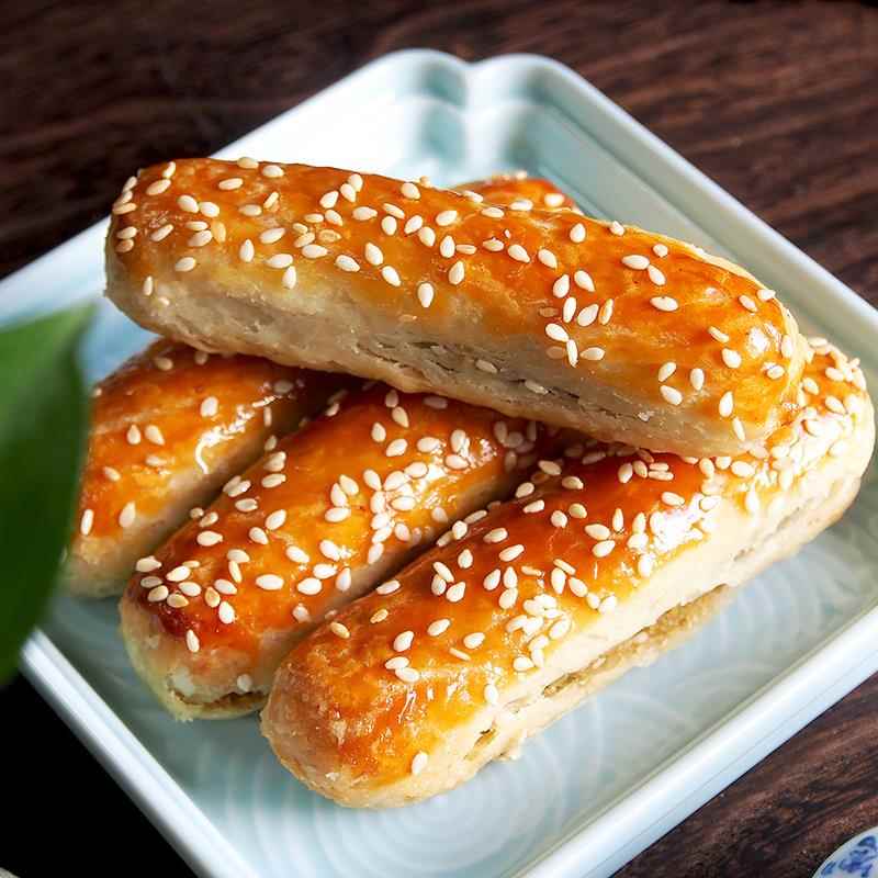 闻酥园葱油酥葱香酥饼四川特产成都文殊院街糕点零食晚上解馋食品