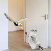 Cat Interactive Toys Electric Eagle Simulation Hanging Bird