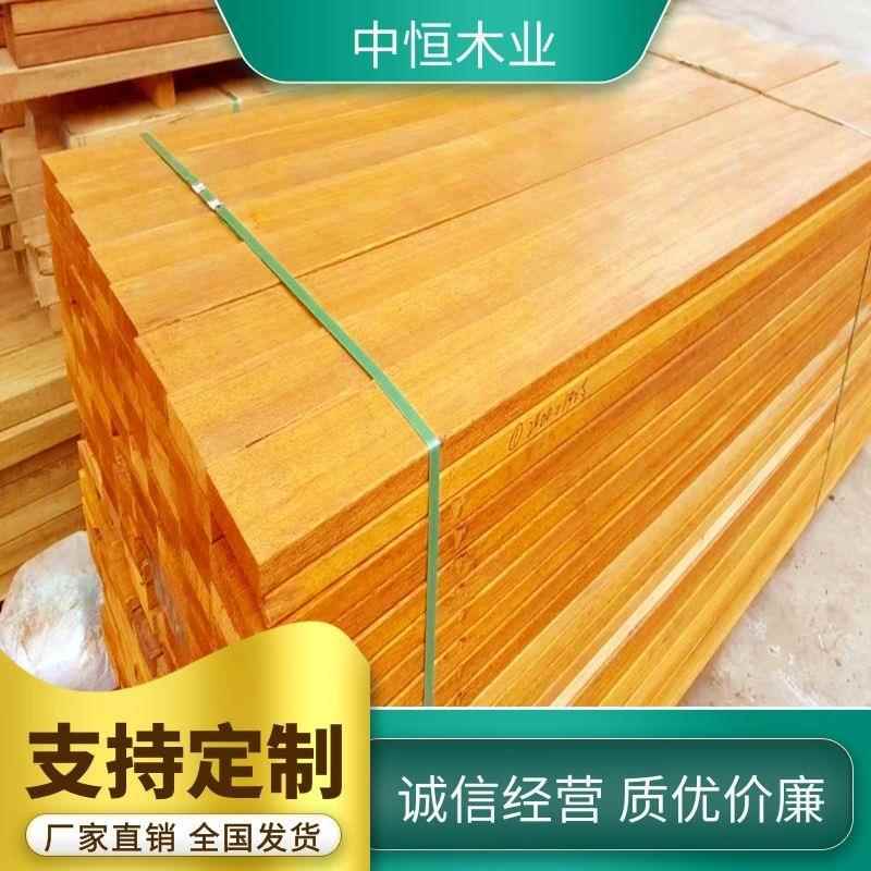 印尼菠萝格实木板材菠萝格户外防腐木菠萝格实木地板扣板厂家