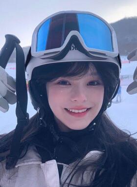 双层滑雪镜护目防风眼镜冬季户外防护登山雪地太阳眼镜男女同款骑