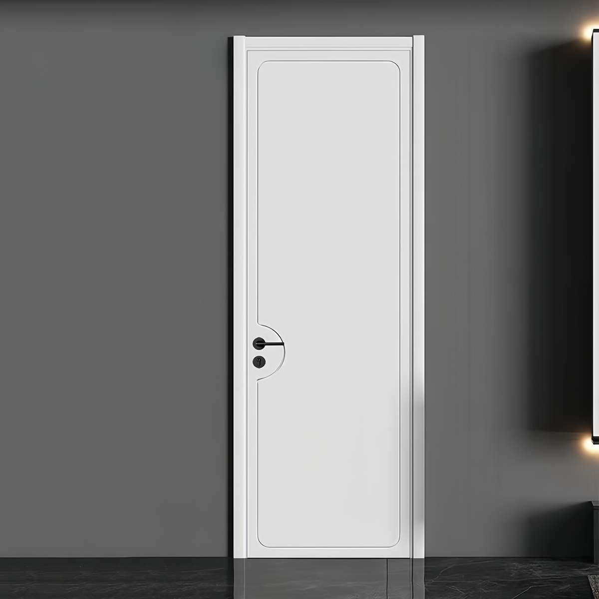 烤漆门门木门简欧厨房实木复合房间门室内门折叠门家用卧室法式门